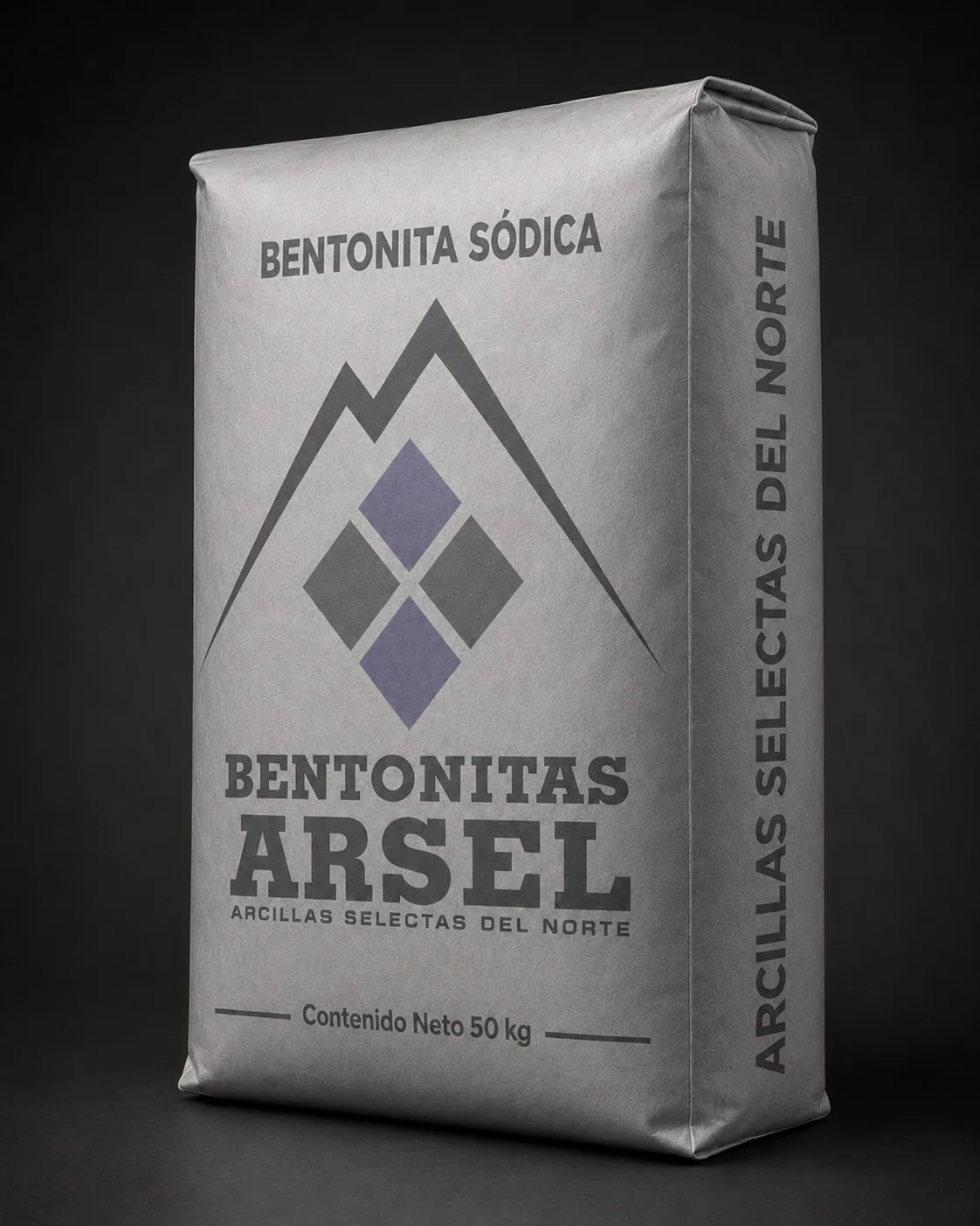 Saco de bentonita sódica Malla 200 de 50 kg producido en Durango
